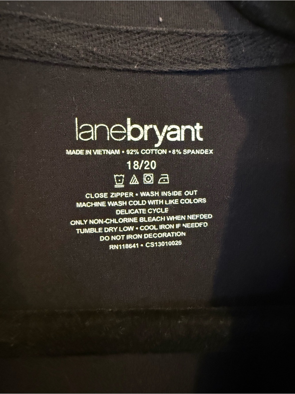 Lane Bryant black gray leopard full-zip track athletic active jacket plus 18-20 - Picture 2 of 6